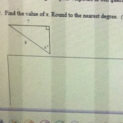 Nearest degree round value find question