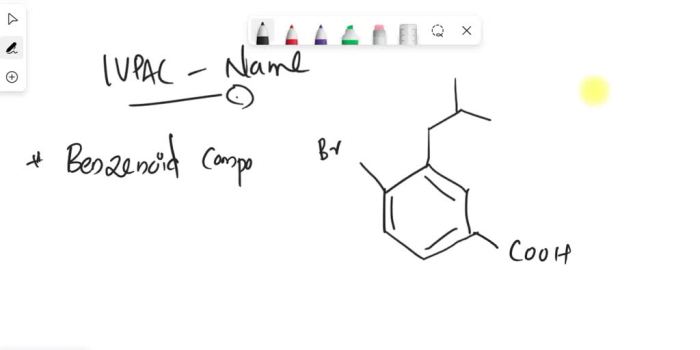 Acceptable iupac provide following name polysubstituted benzene compound transcribed text show